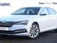Used Skoda Superb SE L 190 HP (139 kW) 2023 White Hatchback