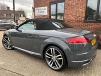 Used Audi TT Roadster S-Line 180 HP (132 kW) 2017 Grey Cabriolet