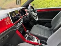 Used VW T-Roc Cabriolet R-line 150 HP (110 kW) 2022 Red Cabriolet