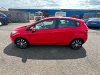 Used Ford Fiesta Style 2009 Red Hatchback