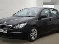 Used Peugeot 308 Active 100 HP (73 kW) 2015 Black Hatchback