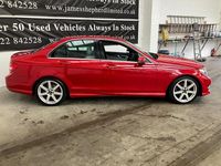 Used Mercedes C220 Sport Edition 2011 Red Sedan