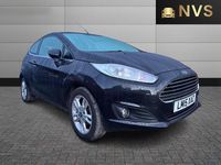Used Ford Fiesta Zetec 2015 Black Hatchback