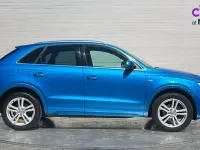 Used Audi Q3 S-Line 150 HP (110 kW) 2017 Blue SUV