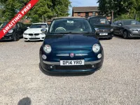 Used Fiat 500C Lounge 85 HP (62 kW) 2014 Blue Cabriolet