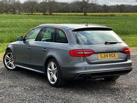 Used Audi A4 S-Line 150 HP (110 kW) 2014 Grey Estate