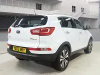 Used Kia Sportage 115 HP (84 kW) 2014 White SUV