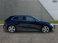 Used Audi A3 S-Line 147 HP (108 kW) 2022 Black Sedan