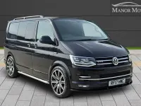 Used VW T6 Highline 201 HP (147 kW) 2017 Black Van