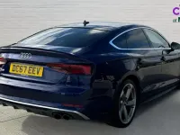 Used Audi A5 Sportback Design 354 HP (260 kW) 2018 Blue Hatchback
