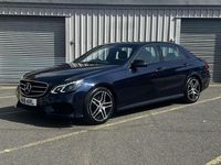 Used Mercedes E220 AMG 177 HP (130 kW) 2016 Blue Sedan