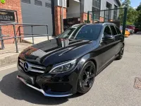 Used Mercedes C220 Edition 2018 Black Estate
