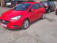 Gebraucht Vauxhall Corsa 75 PS (55 kW) 2017 Rot Kleinwagen
