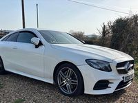 Used Mercedes E300 AMG Line Premium 2020 White Coupe