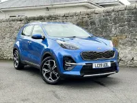 Used Kia Sportage GT-Line 134 HP (98 kW) 2019 Blue SUV