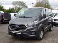 used Ford 300 Transit Custom LIMITED L1 H1ECOBLUE (130PS) - **METALIC GREY**