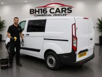 Used Ford Transit Custom 105 HP (77 kW) 2019 White Van
