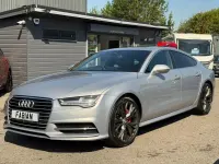 Used Audi A7 Sportback S-Line 218 HP (160 kW) 2016 Silver Hatchback
