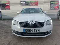 Gebraucht Skoda Superb LAURIN & KLEMENT 140 PS (102 kW) 2014 Weiß Kleinwagen