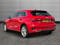 Used Audi A3 Sport 147 HP (108 kW) 2022 Red Sedan