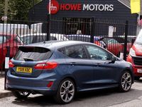 Used Ford Fiesta ST-Line 125 HP (91 kW) 2019 Blue Hatchback