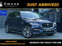 Used Jaguar F-Pace R-Sport 180 HP (132 kW) 2017 Blue SUV