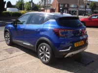 Used Renault Captur Bose Edition 2021 Iron blue metallic under gloss black roof line SUV