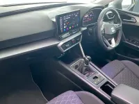 Used Seat Leon FR 110 HP (80 kW) 2022 Black Hatchback