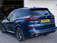 Used BMW X5 M Sport 261 HP (191 kW) 2019 Blue SUV