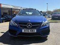 Used Mercedes E350 AMG line 2016 Blue Coupe