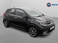 Used Kia Picanto X-Line 67 HP (49 kW) 2022 Black Hatchback