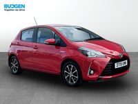 Used Toyota Yaris Hybrid 2019 Red Hatchback
