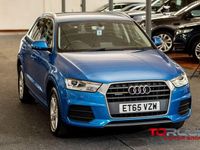 Begagnad Audi Q3 Design 150 HK (110 kW) 2016 Blå SUV