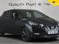 Second-hand Nissan Micra S 92 CP (67 kW) 2022 Negru Hatchback