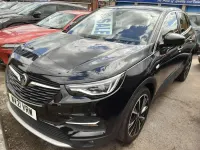 Used Vauxhall Grandland X Ultimate 130 HP (95 kW) 2021 Black SUV