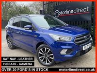 Used Ford Kuga ST-Line 120 HP (88 kW) 2017 Blue SUV