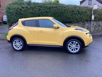 Used Nissan Juke Acenta Premium 2015 Yellow SUV