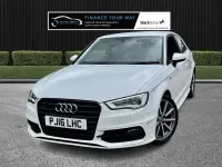 Used Audi A3 S-Line 150 HP (110 kW) 2016 White Hatchback