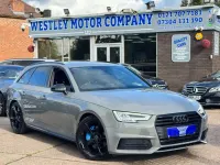 Used Audi A4 Black Edition 190 HP (139 kW) 2018 Grey Estate