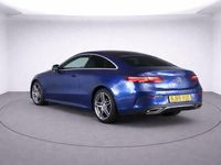 Used Mercedes E220 AMG line 194 HP (142 kW) 2019 Blue Coupe