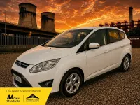 Used Ford C-MAX Zetec 120 HP (88 kW) 2015 White MPV