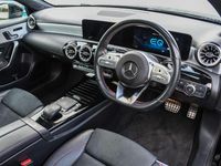 Used Mercedes A250 AMG line 215 HP (158 kW) 2021 Black Hatchback