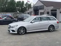 Usado Mercedes E250 AMG line 204 HP (150 kW) 2015 Prateado Carrinha