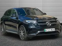 Used Mercedes EQC400 AMG line 295 kW (402 HP) 2023 Black SUV