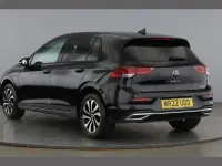 Used VW Golf VIII Active 128 HP (94 kW) 2022 Black Hatchback