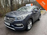 Used Hyundai Santa Fe Premium SE 2015 Blue SUV
