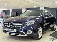Used Mercedes GLA200 156 HP (114 kW) 2017 Blue SUV