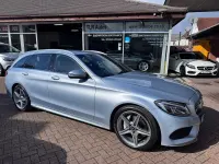 Used Mercedes C220 AMG line 2018 Silver Estate
