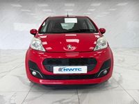 Used Peugeot 107 Active 68 HP (50 kW) 2012 Red Hatchback