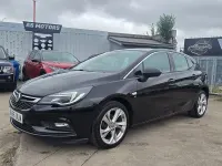 Used Vauxhall Astra SRi 150 HP (110 kW) 2017 Black Hatchback